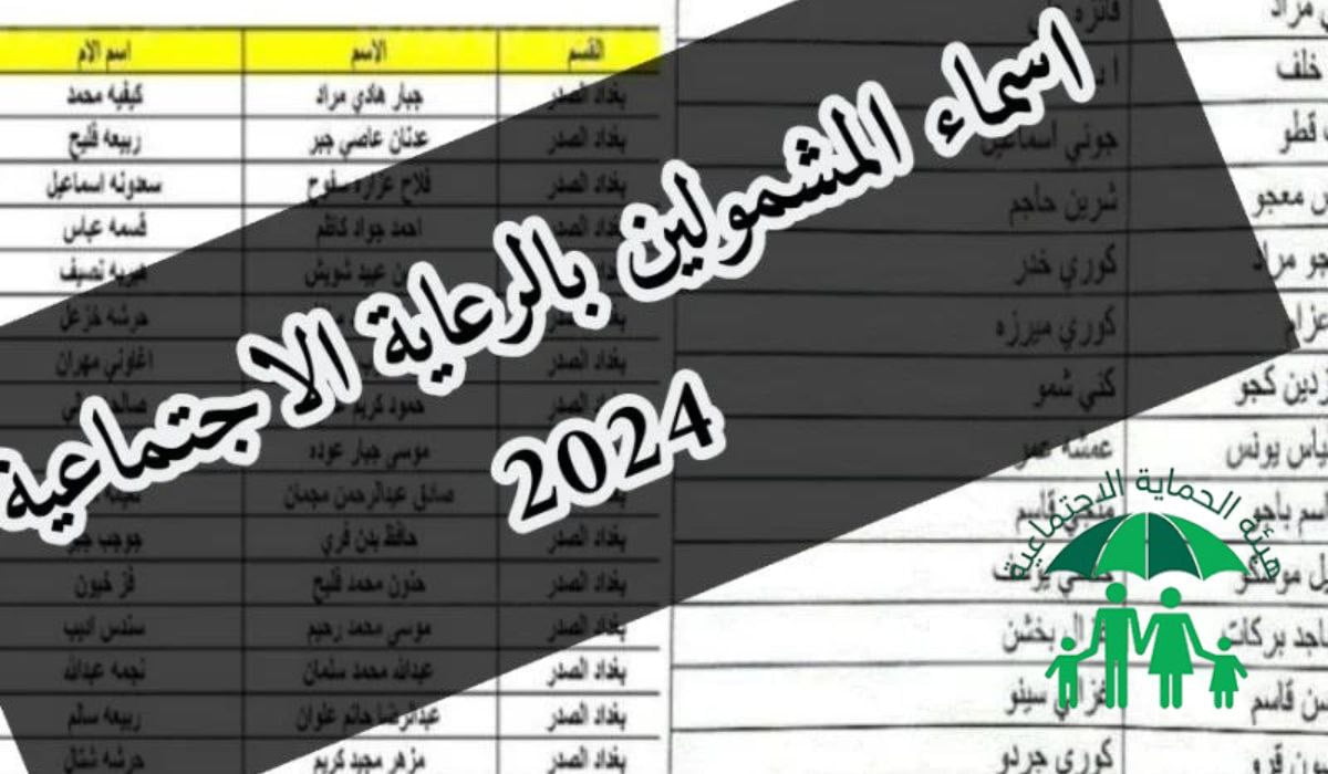 الاستعلام عن أسماء المشمولين بالرعاية الاجتماعية 2024... رابط مباشر عبر منصة مظلتي 5 الاستعلام عن أسماء المشمولين بالرعاية الاجتماعية 2024… رابط مباشر عبر منصة مظلتي