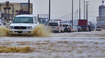 Saudi rain