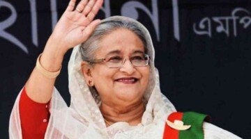 Sheikh Hasina resigned