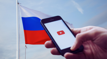 YouTube disabled Russia