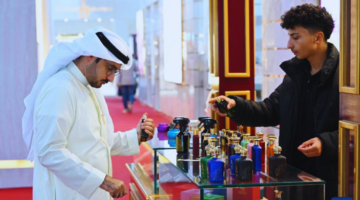 Perfume exhibition in Kuwait