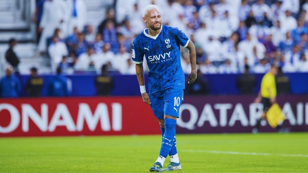 إصابة نيمار جونيور.. خلال نصف ساعة من دخوله كبديل في مباراة الهلال الآسيوية 5 إصابة نيمار جونيور.. خلال نصف ساعة من دخوله كبديل في مباراة الهلال الآسيوية
