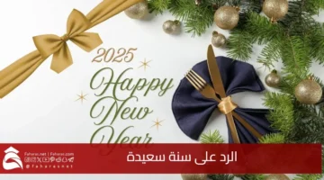 Happy New Year reply