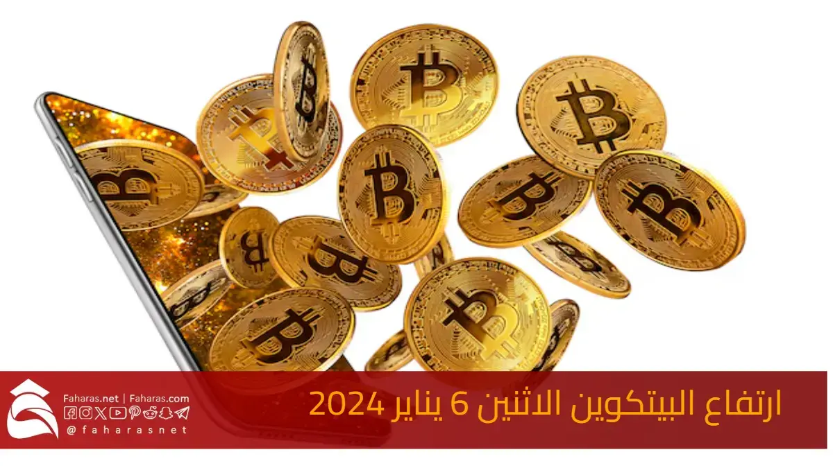 ارتفاع البيتكوين الاثنين 6 يناير 2024 بعد قرار مايكروستراتيجي وميتا بلانت عن خطط لشراء كميات من Bitcoin