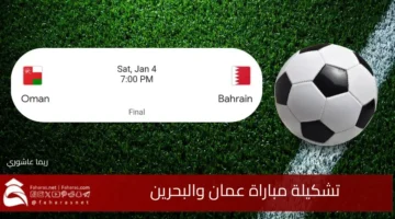 Lineup Oman vs Bahrain