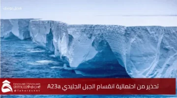 Probability iceberg A23a splitting