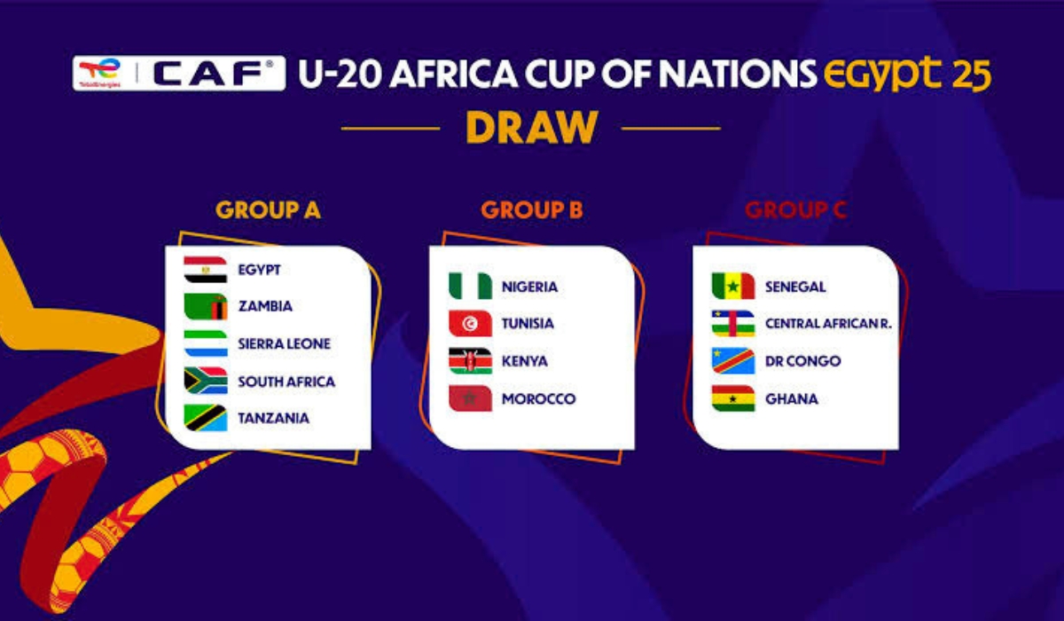 توزيع مجموعات بطولة كأس إفريقيا للشباب 2025