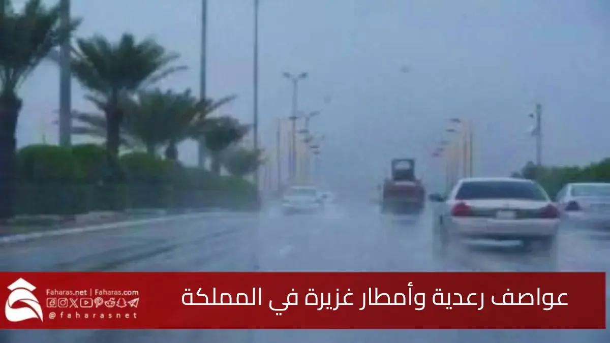 عواصف رعدية وأمطار غزيرة في المملكة اليوم.. تشمل عسير ونجران والباحة 5 عواصف رعدية وأمطار غزيرة في المملكة اليوم.. تشمل عسير ونجران والباحة