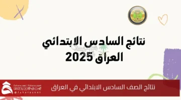 Sixth grade results Iraq