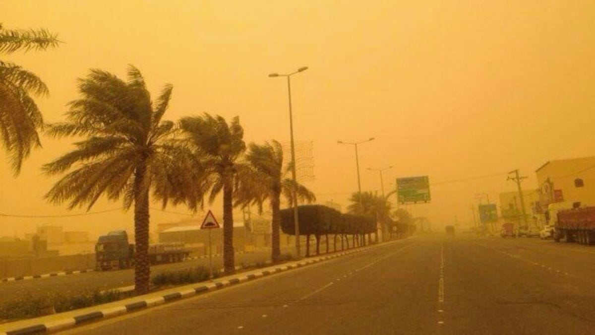 غبار البوارح في السعودية 