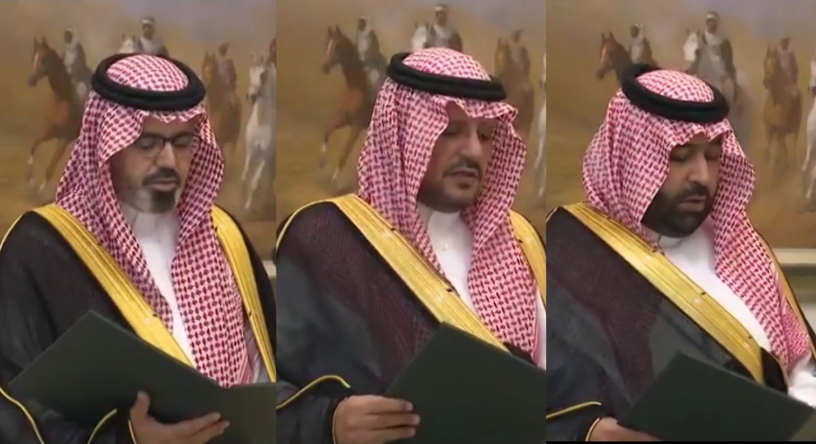 من هم الأمراء الذين أدوا القسم أمام خادم الحرمين الشريفين 