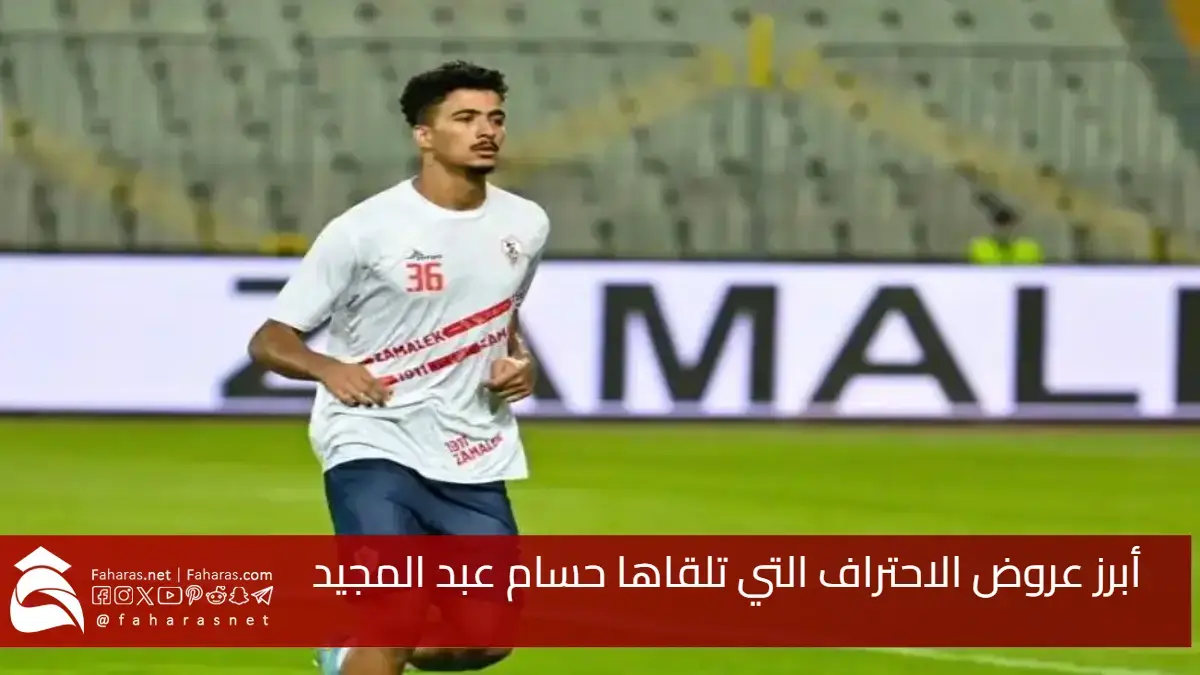 حسام عبد المجيد والاحتراف