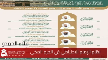 The Imams Reserve System
