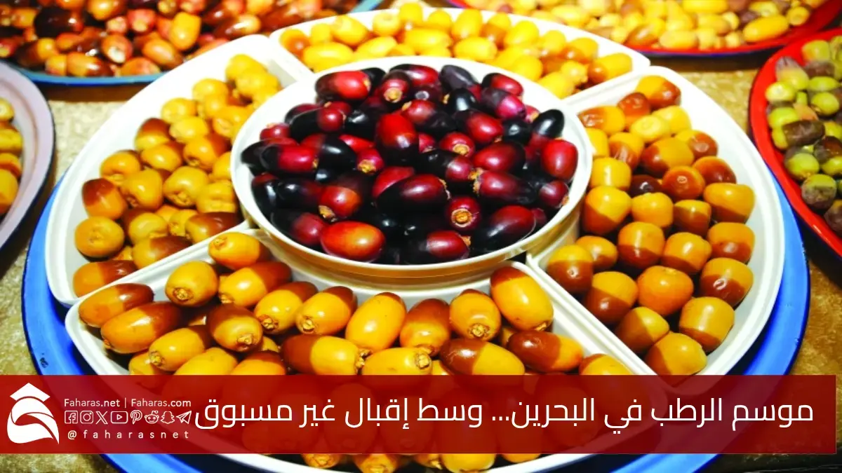 موسم الرطب في البحرين.. خيرة الأرض وجودة عالية وسط إقبال غير مسبوق
