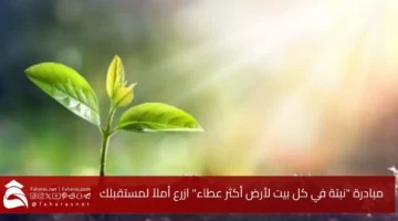 plant every home initiative more generous land
