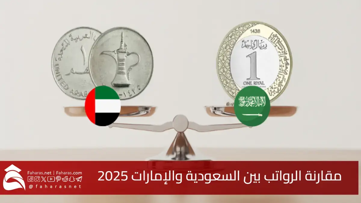 "سباق الأجور" مقارنة الرواتب بين السعودية والإمارات 2025.. تحليل شامل لكافة القطاعات 5 “سباق الأجور” مقارنة الرواتب بين السعودية والإمارات 2025.. تحليل شامل لكافة القطاعات