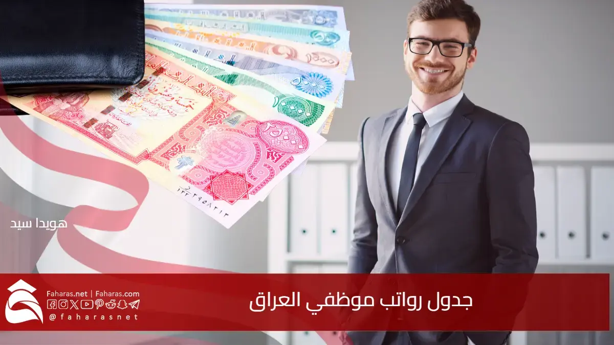 جدول رواتب موظفي العراق 2025 سلم الرواتب والمخصصات وفقًا لأحدث تحديثات وزارة المالية العراقية
